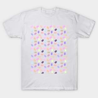 Ice Cream Flavors Colorful Pattern T-Shirt